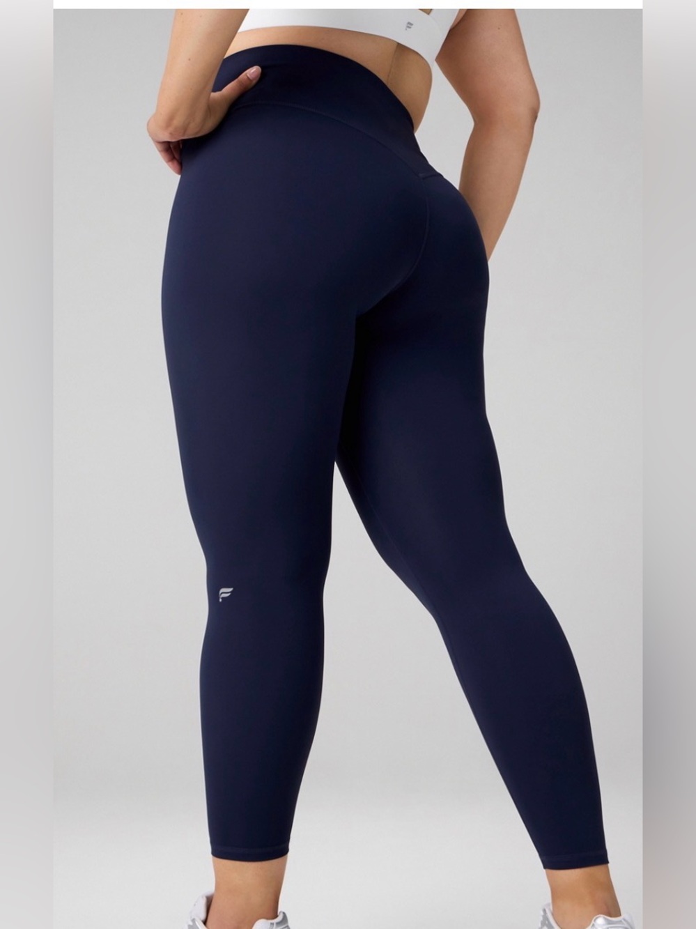 Fabletics, PureLuxe, high waisted, leggings, Oxblood, 3X, Short, Navy